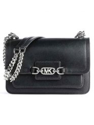 Michael Kors Skórzana torebka w kolorze czarnym - 23 x 16 x 8 cm rozmiar: onesize. Czarne torebki klasyczne damskie Michael Kors, bez wzorów, z materiału, z tłoczeniem, bez dodatków. Za 652.99 zł.