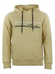 Peak Mountain Bluza "Codek" w kolorze beżowym rozmiar: L. Brązowe bluzy z kapturem męskie Peak Mountain, l, z bawełny. Za 209.82 zł.