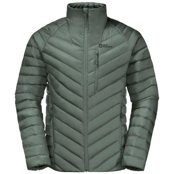 Męska Kurtka Puchowa Passamani. Zielone kurtki męskie Jack Wolfskin, m, bez wzorów, z materiału, z kapturem. Za 715.99 zł.