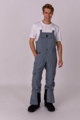 Spodnie Yeh Man Bib Pant Szare 23/24. Szare spodnie materiałowe męskie OOSC, bez wzorów, z materiału, klasyczne, z standardowym stanem. Za 1,078.99 zł.
