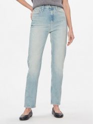Calvin Klein Jeans Jeansy Authentic Slim Straight J20J222864 Niebieski Slim Fit. Niebieskie jeansy damskie Calvin Klein Jeans. Za 449.99 zł.