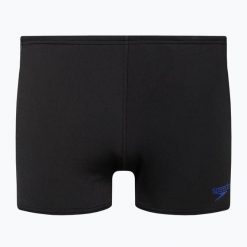 Bokserki kąpielowe męskie Speedo Tech Panel. Czarne kąpielówki męskie Speedo, m, bez wzorów, z materiału, do pływania. Za 94.99 zł.