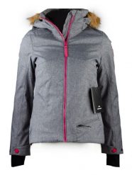 Kurtka narciarska damska Eider EIV4514 membrana 10K. Szare kurtki damskie Eider, l, bez wzorów, z materiału, bez kaptura, narciarskie. Za 493.49 zł.