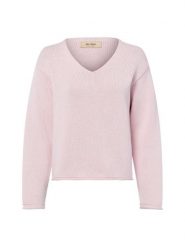 MOS MOSH sweter z dzianiny - Bine Kobiety Bawełna różowy, XS. Czerwone swetry klasyczne damskie Mos Mosh, xs, z bawełny, bez kołnierzyka. Za 379.95 zł.