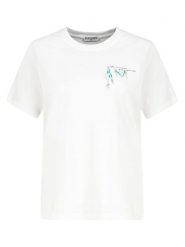 Eight2Nine Koszulka w kolorze białym rozmiar: M. Białe bluzki damskie Eight2Nine, m, bez wzorów, z bawełny, bez kołnierzyka, bez ramiączek. Za 48.05 zł.