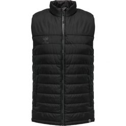 Kurtka do piłki nożnej męska puchowa Hummel North Waistcoat bez rękawów. Czarne kurtki męskie HUMMEL, m, bez wzorów, z materiału, bez kaptura. Za 249.70 zł.