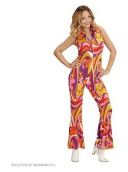 Carnival Party Kombinezon kostiumowy w kolorze pomarańczowo-różowym rozmiar: L. Pomarańczowe kombinezony damskie Carnival Party, l, bez wzorów, bez kołnierzyka, bez ramiączek. Za 86.99 zł.