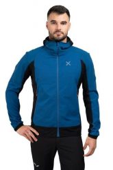 Kurtka trekkingowa męska Montura Premium Wind Hoody m. Czarne kurtki męskie MONTURA, m, bez wzorów, z materiału, klasyczne, z kapturem. Za 999.99 zł.