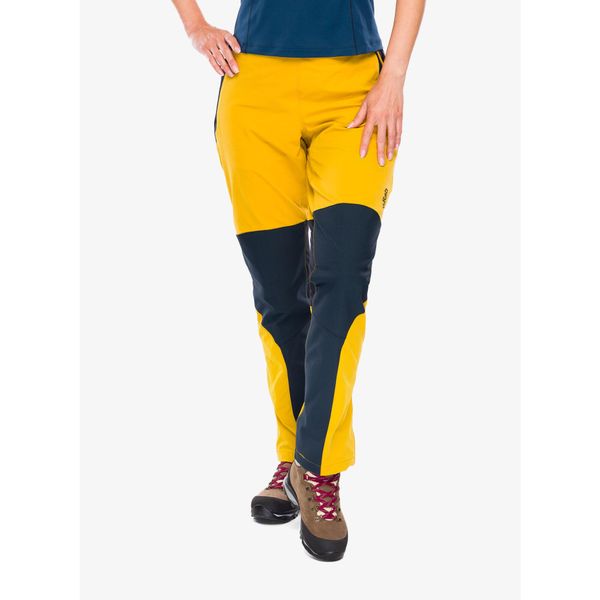 Spodnie trekkingowe damskie Rab Torque Pants. Żółte spodnie dresowe damskie RAB, na lato, m, bez wzorów. Za 401.99 zł.