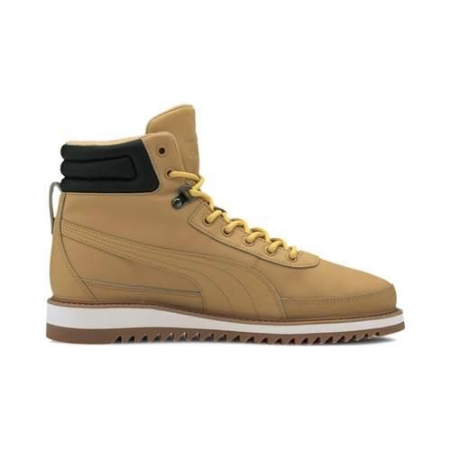 Buty do chodzenia męskie Puma Winterstiefel Desierto V2. Brązowe bluzy z kapturem męskie Puma, m, z materiału. Za 394.00 zł.