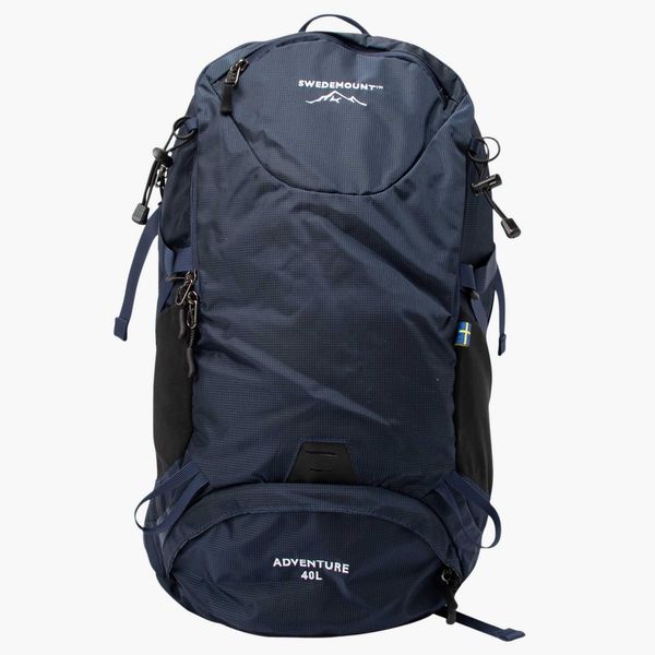 Plecaki turystyczne Turystyka Swedemount Adventure Backpack 40L. Czarne plecaki damskie SWEDEMOUNT, bez wzorów, sportowe. Za 399.99 zł.