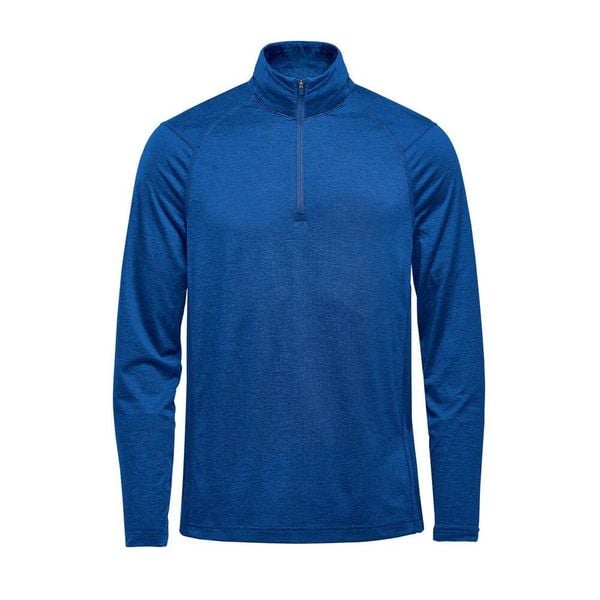 Bluza Męska Milano Quarter Zip. Niebieskie bluzy bez kaptura męskie STORMTECH, m. Za 227.99 zł.