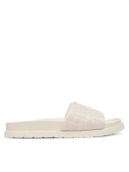 Gant Klapki 32507312 Biały. Białe klapki damskie Gant, bez wzorów, z materiału, bez obcasa. Za 329.99 zł.