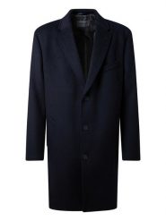 Pierre Cardin Płaszcz "Peter" w kolorze granatowym rozmiar: 58. Niebieskie płaszcze męskie Pierre Cardin, bez wzorów. Za 462.29 zł.