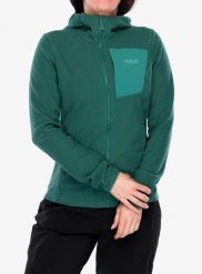 Bluza z kapturem damska Rab Tecton Hoody. Zielone bluzy z kapturem damskie RAB, l, z elastanu. Za 346.49 zł.