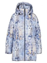 Didriksons Parka "Sia Aop" w kolorze niebieskim rozmiar: 40/42. Niebieskie parki damskie Didriksons, bez wzorów. Za 739.95 zł.