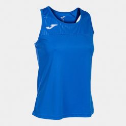 Damska koszulka typu tank top Joma Montreal. Niebieskie t-shirty damskie Joma, xl, bez wzorów, bez kołnierzyka. Za 163.50 zł.