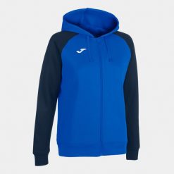 Bluza sportowa damska Joma Academy IV. Niebieskie bluzy bez kaptura damskie Joma, l, bez wzorów, bez ramiączek, bez kaptura. W wyprzedaży za 152.90 zł.