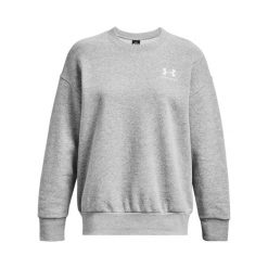 Bluza damska Under Armour Essential Flc OS Crew. Białe bluzy bez kaptura damskie Under Armour. Za 272.50 zł.
