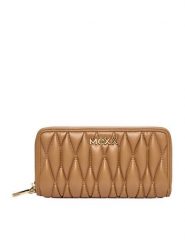 MEXX Portfel CEO-MEXX-W1-001-AW25 Beżowy. Brązowe portfele damskie Mexx, bez wzorów, z materiału. Za 99.99 zł.