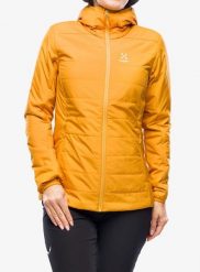 Kurtka ocieplana damska Haglofs Mimic Silver Hood. Żółte kurtki damskie Haglöfs, m, bez wzorów, z syntetyku, bez kaptura. Za 543.20 zł.