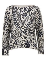 Juvia Bluza w kolorze kremowo-czarnym rozmiar: XS. Brązowe bluzy bez kaptura damskie JUVIA, xs. Za 199.95 zł.