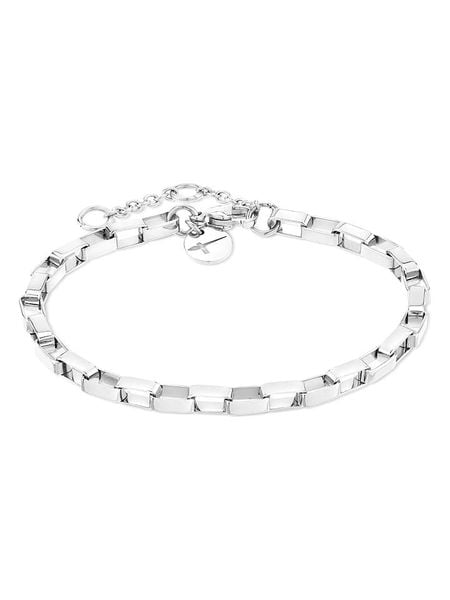 Tamaris Bransoletka z elementami ozdobnymi rozmiar: onesize. Szare bransoletki damskie Tamaris, ze stali. Za 82.64 zł.