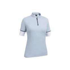 Koszulka żeglarska RACE damska. Białe t-shirty damskie TRIBORD, xs, bez wzorów, z elastanu, bez kołnierzyka. Za 79.99 zł.