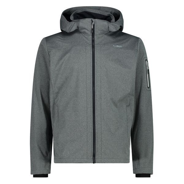 Kurtka turystyczna z kapturem CMP. Szare kurtki męskie CMP, bez wzorów, sportowe, z kapturem. Za 356.00 zł.