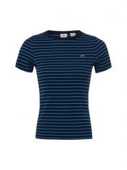 Levi's Koszulka Kobiety Bawełna niebieski, L. Niebieskie t-shirty damskie Levi's, l, bez wzorów, z bawełny, bez kołnierzyka. Za 149.95 zł.