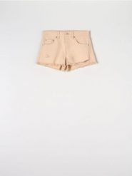 Szorty jeansowe - kremowy. Białe szorty damskie Sinsay, bez wzorów, z bawełny. Za 69.99 zł.