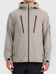 4F Kurtka funkcyjna w kolorze szarym rozmiar: XL. Szare kurtki outdoor męskie 4f, m, bez wzorów, bez kaptura. Za 219.08 zł.