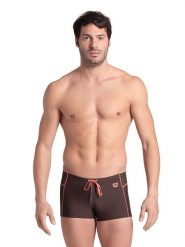 Arena Kąpielówki w kolorze brązowym rozmiar: 6. Brązowe kąpielówki męskie Arena, bez wzorów, z materiału. Za 74.46 zł.