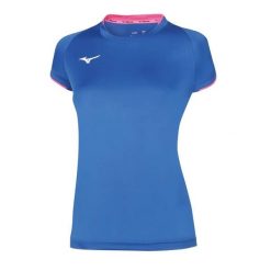 Koszulka mizuno femme Core. Czerwone bluzki sportowe damskie Mizuno, z poliesteru, bez kołnierzyka, bez ramiączek. Za 203.99 zł.
