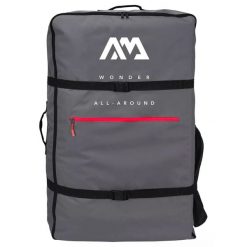 Damski plecak na zamek błyskawiczny Aqua Marina Air-C. Białe plecaki damskie Aqua Marina, bez wzorów, z materiału, eleganckie. Za 215.00 zł.