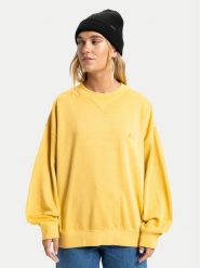 Quiksilver Bluza EQWFT03190 Beżowy Regular Fit. Brązowe bluzy bez kaptura damskie Quiksilver, s, z bawełny. Za 279.99 zł.