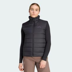 Ocieplana kamizelka Terrex Multi Essentials CLIMAWARM. Czarne kamizelki damskie Adidas, l, z materiału. Za 349.00 zł.