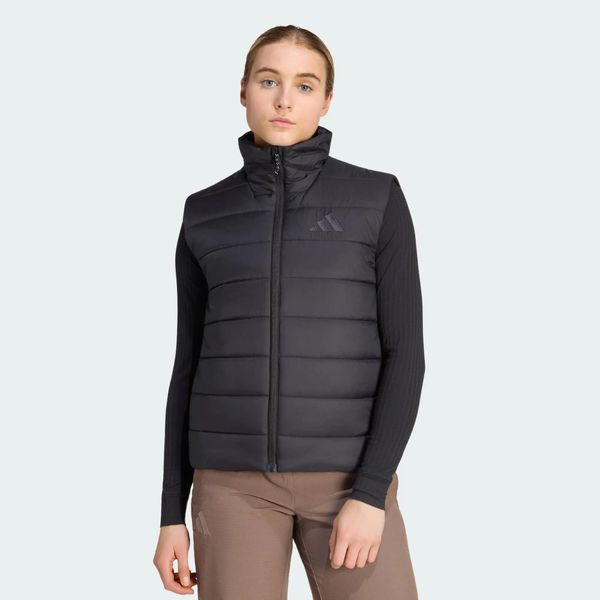 Ocieplana kamizelka Terrex Multi Essentials CLIMAWARM. Czarne kamizelki damskie Adidas, l, z materiału. Za 349.00 zł.