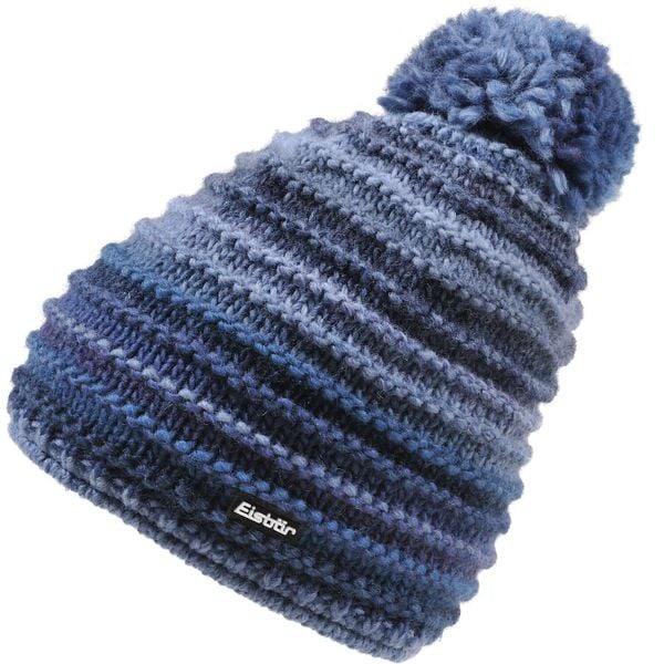 Czapka Eisbar Mikata Pompon MÜ. Niebieskie czapki męskie Eisbar, bez wzorów, sportowe. Za 186.96 zł.