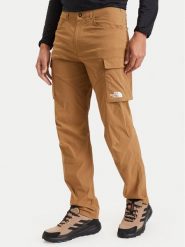 The North Face Spodnie cargo Exploration NF0A8EC6 Brązowy jasny Regular Fit. Brązowe spodnie sportowe męskie The North Face, z syntetyku. Za 499.99 zł.