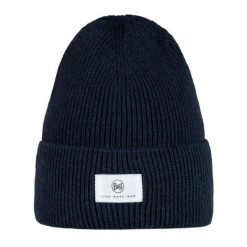 Czapka Z Dzianiny Dla Dorosłych Unisex Drisk. Niebieskie czapki męskie Buff, bez wzorów, z dzianiny, sportowe. Za 205.99 zł.