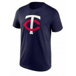 T-Shirt MLB Minnesota Twins New Era Bleu marine. Niebieskie t-shirty męskie New Era, xl, bez wzorów, z materiału, bez kołnierzyka. Za 174.00 zł.