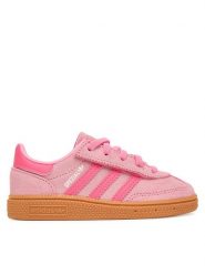 Adidas Sneakersy Handball Spezial LA4007 Różowy. Czerwone buty sportowe dziewczęce Adidas, bez wzorów, ze skóry, bez zapięcia. Za 259.99 zł.
