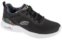 Buty sportowe Sneakersy damskie, Skech-Air Dynamight - Laid Out. Czarne buty sportowe na co dzień damskie Skechers, bez wzorów, z materiału, trekkingowe. Za 299.99 zł.