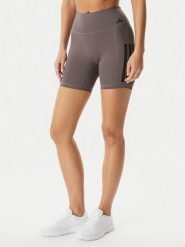 Adidas Szorty sportowe Optime Workout 3-Stripes JZ1099 Szary Slim Fit. Szare spodenki sportowe damskie Adidas, xs, z syntetyku, na fitness i siłownię. Za 199.99 zł.