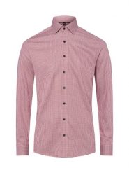 Finshley & Harding koszula biznesowa Mężczyźni Modern Fit Bawełna czerwony|biały, 44. Białe koszule męskie Finshley & Harding, m, bez wzorów, z bawełny, bez kołnierzyka, bez ramiączek. Za 119.95 zł.