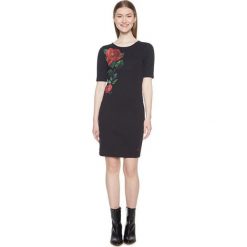 Desigual Damska kamizelka Helga Negro 18WWVK66 2000 (rozmiar L). Kamizelki damskie Desigual, l. W wyprzedaży za 186.00 zł.