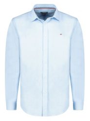 Geographical Norway Koszula "Zac" - Regular fit - w kolorze błękitnym rozmiar: 3XL. Niebieskie koszule męskie Geographical Norway, xl, bez wzorów, bez kołnierzyka, bez ramiączek. Za 91.12 zł.