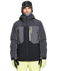 Kurtka do sportów zimowych dla Mężczyzn DAWSON. Czarne kurtki męskie Quiksilver, m, bez wzorów, z materiału, sportowe, bez kaptura. Za 1,099.00 zł.
