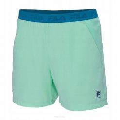 Spodenki tenisowe Fila Shorts Jarno. Zielone szorty sportowe męskie Fila, l, z materiału, tenisowe. Za 199.00 zł.